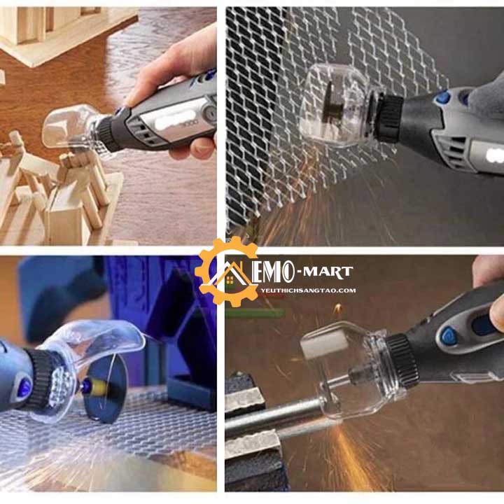 💥 Đầu chắn bảo vệ máy khoan máy mài cầm tay mini 💥 An toàn - Hiệu quả