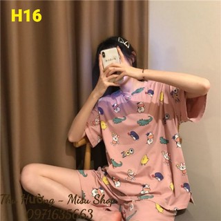 Set Đồ Bộ Thun Quảng Châu Siêu Cute