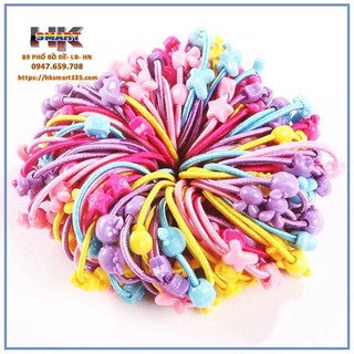 Chun Buộc Tóc Trẻ Em (Gói 50 Chiếc)