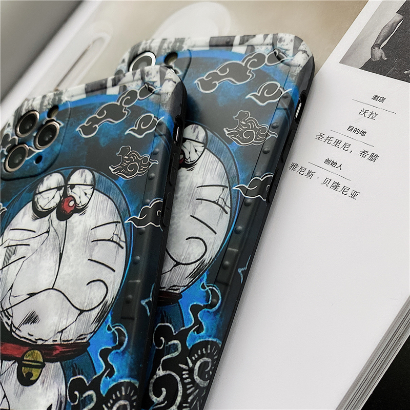 Ốp Lưng Họa Tiết Doraemon Cho Iphone 12 Pro Max / I7 / I8 Plus / X / Xs / Xr / Xs Max / 11 / 11 Pro / 11 Pro Max / Se2