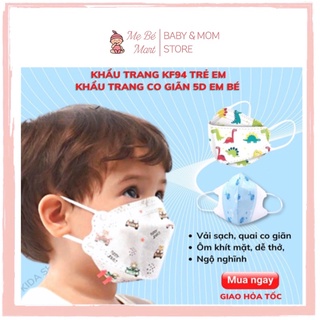 Khẩu trang y tế kf94 cho bé gói 10 chiếc-50 chiếc