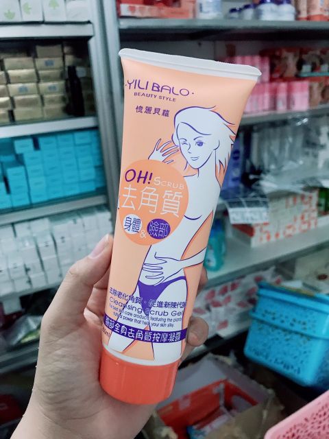 Tẩy tế bào chết gel nhật bản