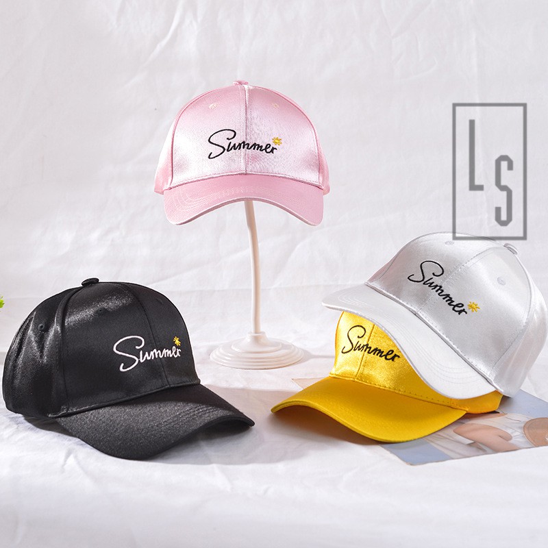 Mũ thêu Summer 4 phin bóng - Rẻ Vô Địch