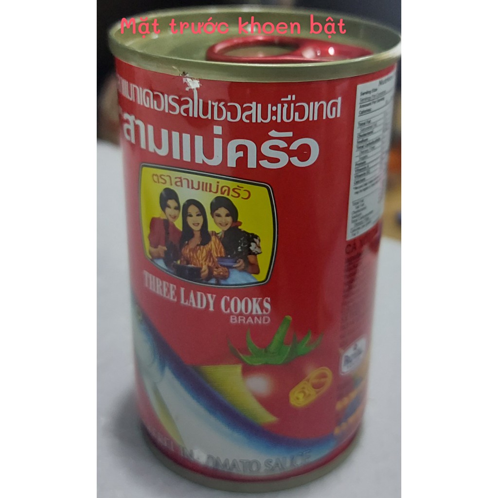 Cá hộp 3 cô gái 1 lon