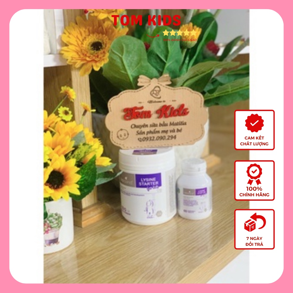 Lysine Bio Island Úc Bột/Viên - Giúp Bé Tăng Chiều Cao, Tăng Chuyển Hóa Cho Trẻ - Bé Ăn Ngon Hơn