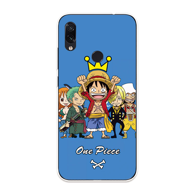 Ốp Lưng Xiaomi Redmi 7 7A Note 7 Pro TPU mềm Case One Piece Family portrait