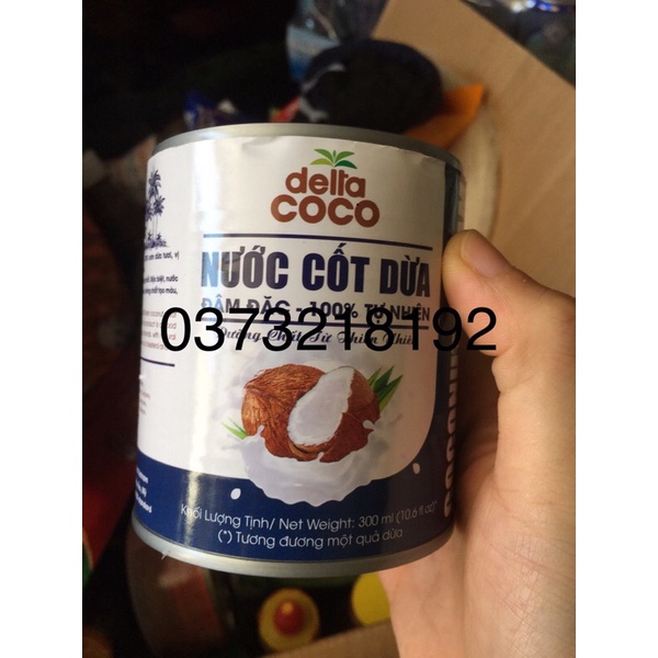 Nước cốt dừa Delta Coco 300ml