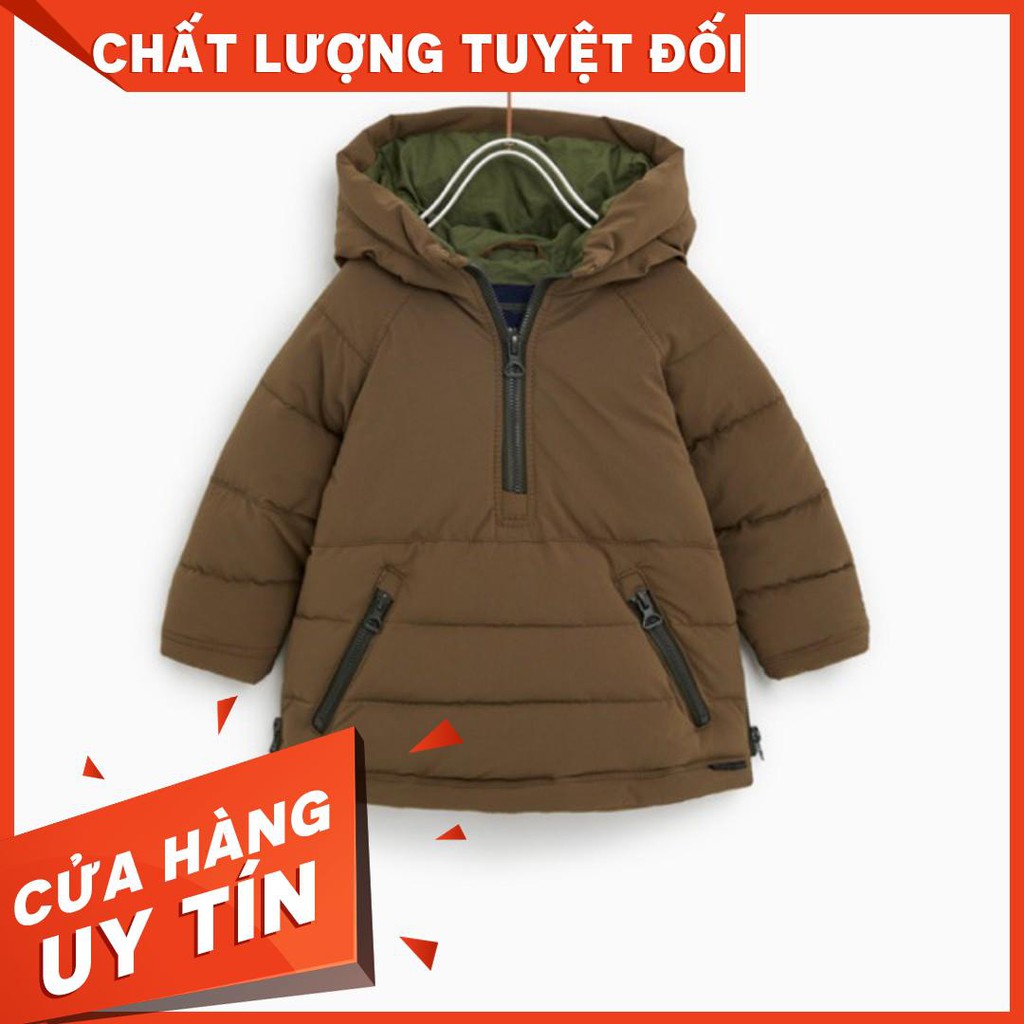 Áo phao chui đầu Zara cho bé trai siêu sang