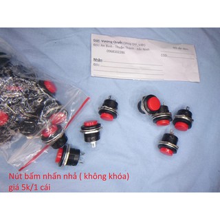 Công tắc nhấn nhả không khóa