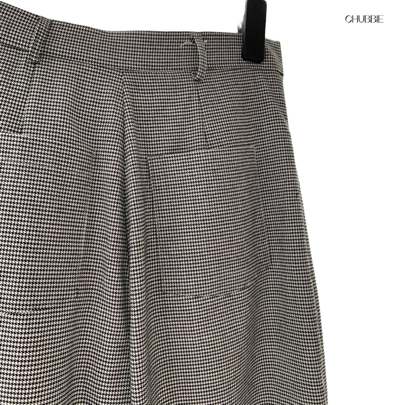 QUẦN KAKI SUÔNG VẢI KẺ NHỎ CHUBBIE - CHUBBIE CHECKED PANTS | BigBuy360 - bigbuy360.vn