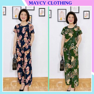 Đồ Bộ Trung Niên - Bộ Dài Co dãn 4 chiều