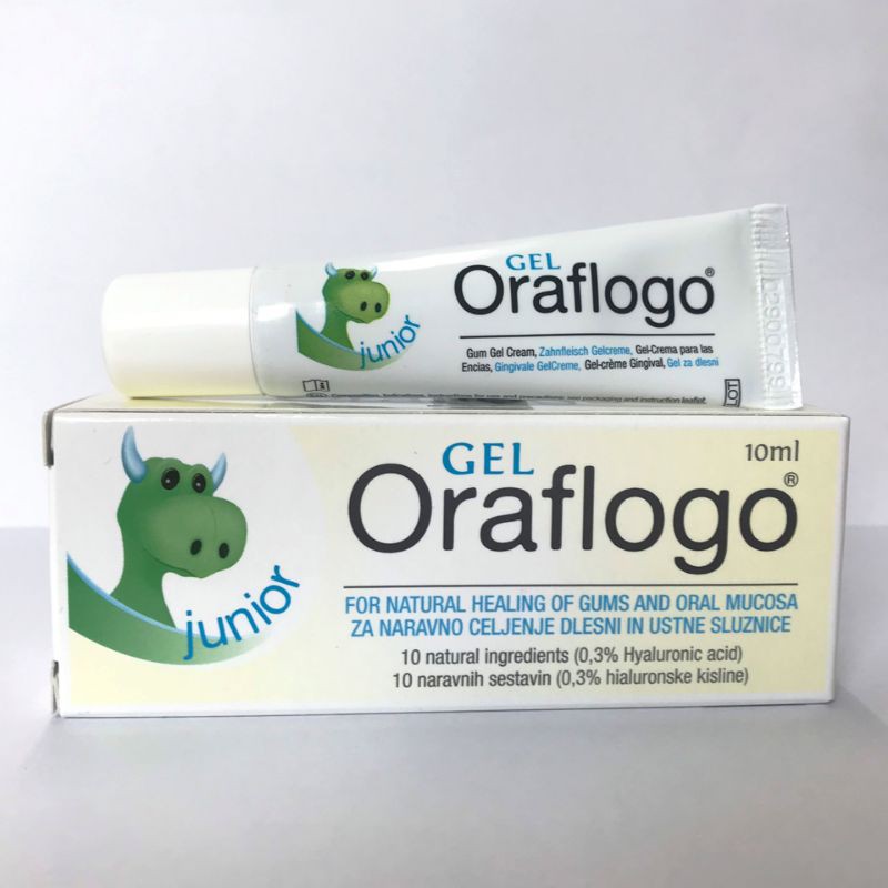 Gel Bôi Lở Loét Miệng Oraflogo® Junior, 10ml&lt;br&gt;