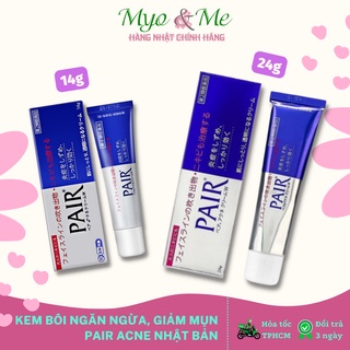 Kem mụn PAIR Nhật Bản giúp ngăn ngừa, giảm mụn PAIR Ance W Cream - 24g -chính hãng 100%
