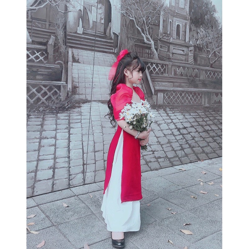 Áo dài tết cho bé