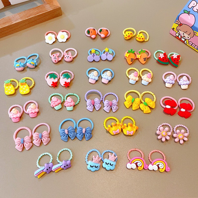 SET 10 CÁI CỘT TÓC MẪU MỚI DỄ THƯƠNG