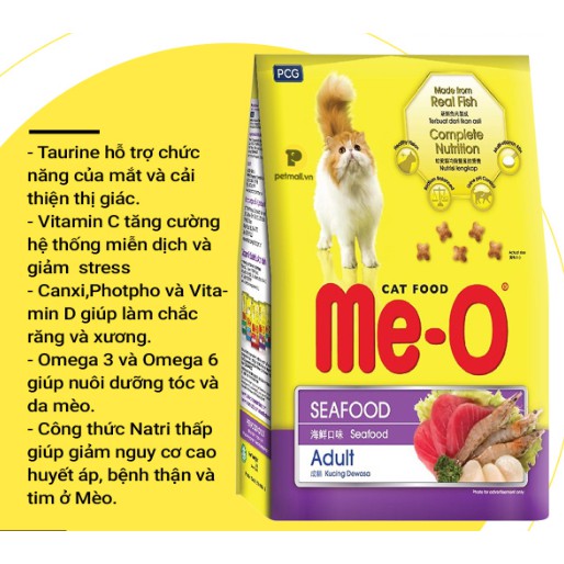 Thức ăn hạt cho mèo trưởng thành ME-O 1.2kg