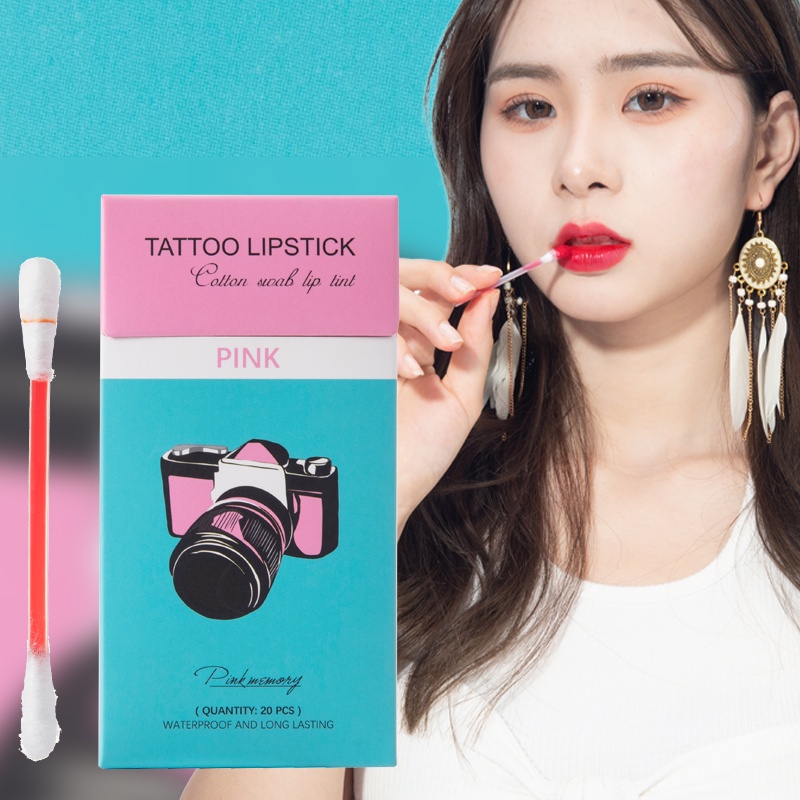 [Hàng mới về] Set 20 son môi lâu trôi chống thấm nước dành cho nữ