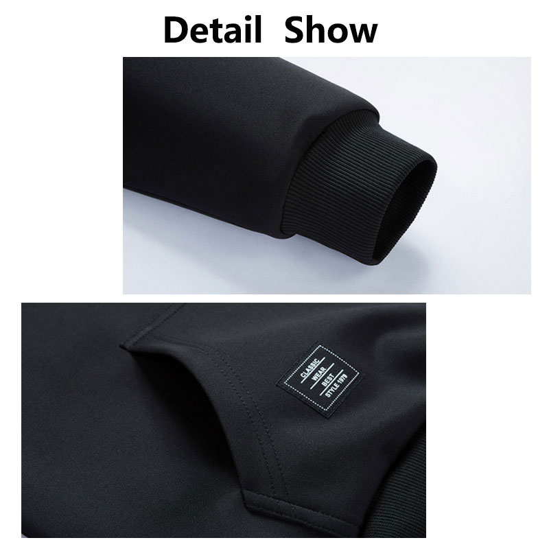 Áo hoodie tay dài cổ tròn thời trang dành cho nam