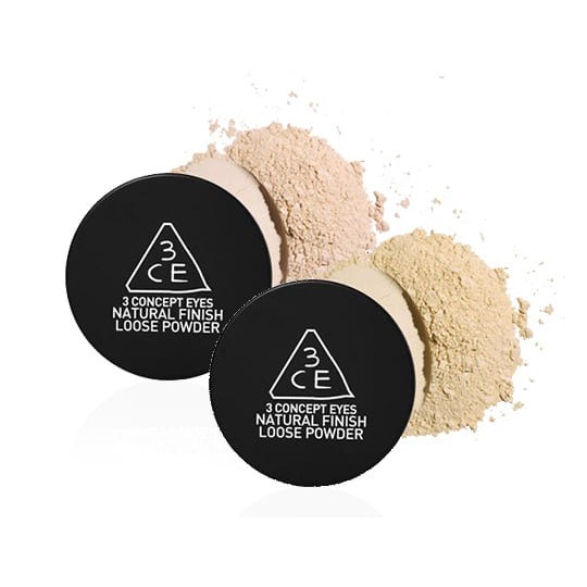 Phấn phủ dạng bột 3CE kiềm dầu Natural Finish Loose Powder