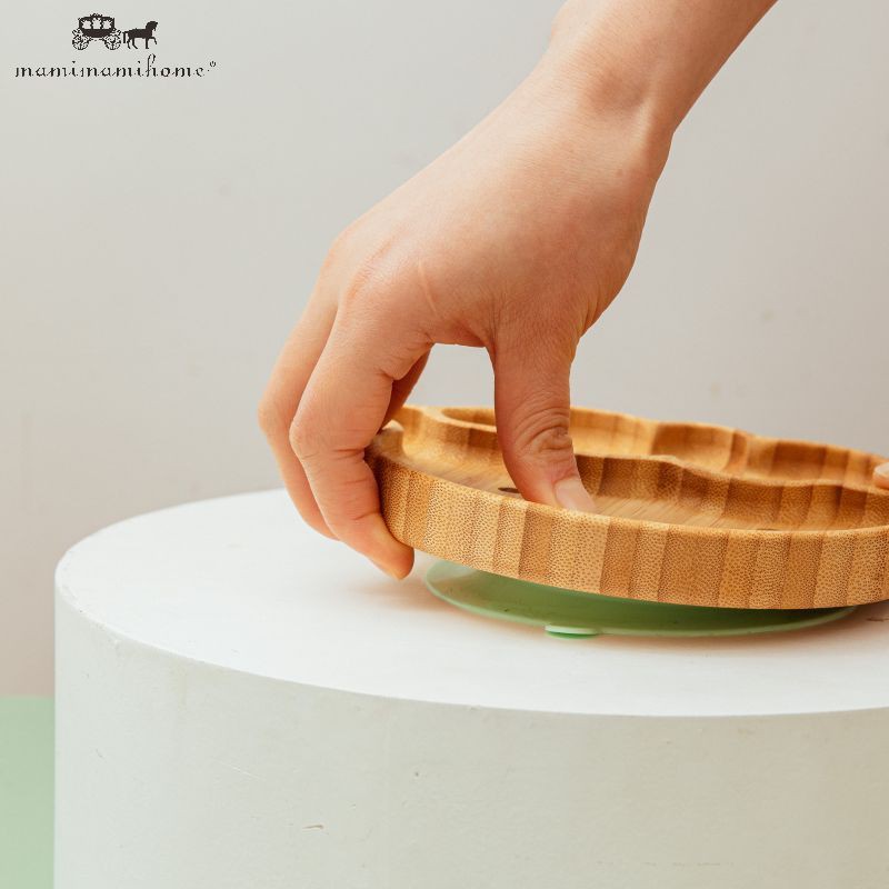 Set 3 dụng cụ bàn ăn Mamimamihome bằng gỗ hình cừu dễ thương dành cho bé