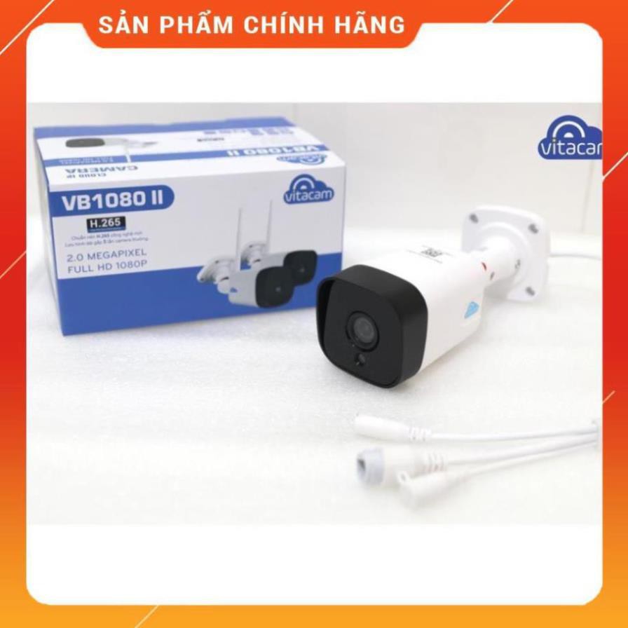 Camera Vitacam VB1080 II - Camera IP Ngoài Trời 2.0MPx Full HD , H.265X