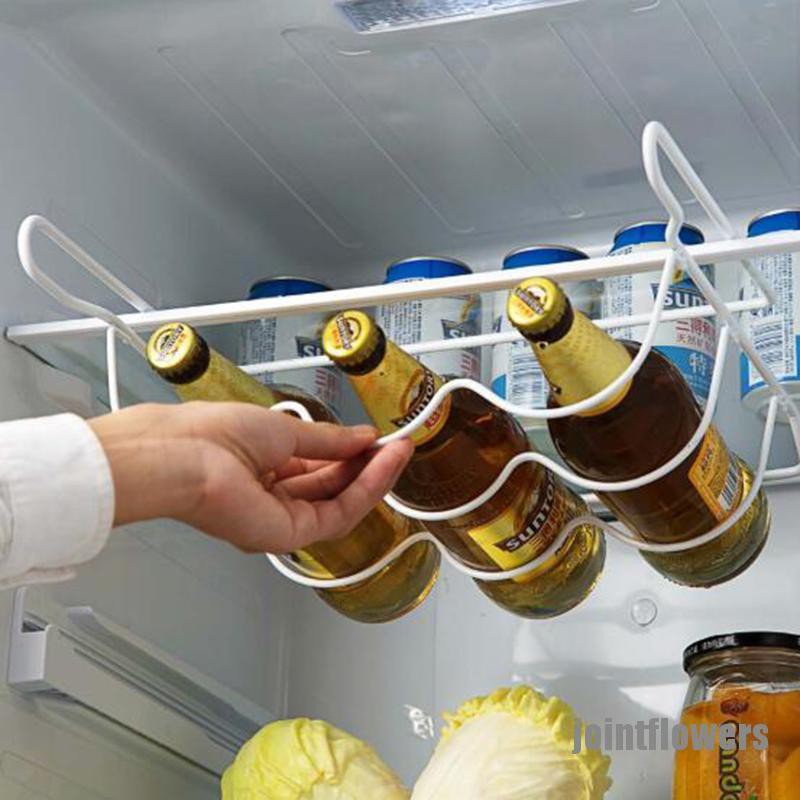 Giá để bình rượu lon bia trong tủ lạnh tiện lợi