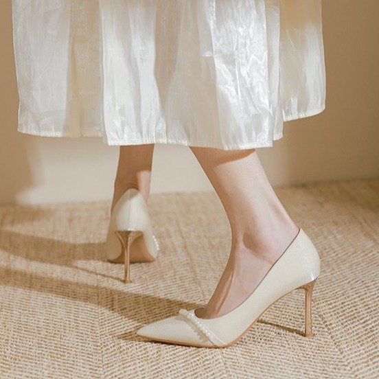 Giày Cao Gót Hai Cách Mang Thời Trang Mới 2022 Dành Cho Cô Dâu