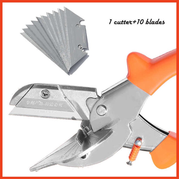 Combo 5 lưỡi kìm cắt góc máng nhựa PVC
