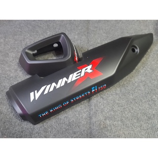 Combo ốp che pô và chụp đích pô xe winner x