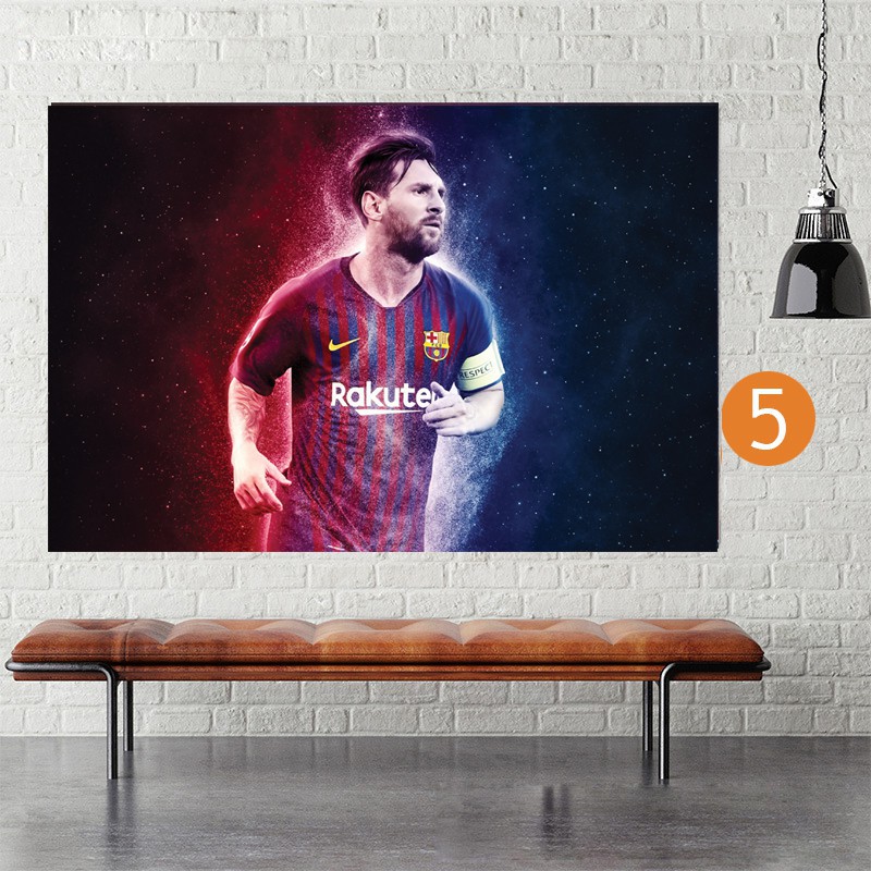 Decal dán tường Lionel Messi