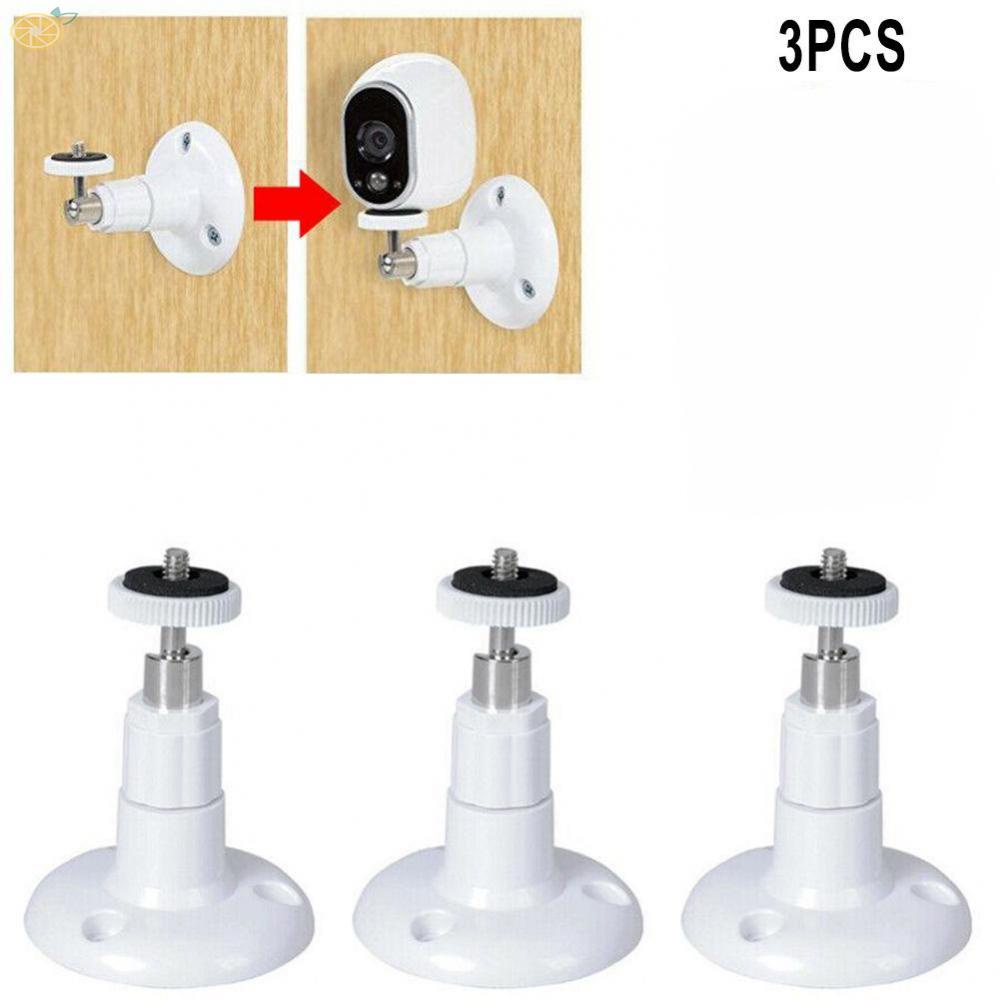 Bộ 3 Giá Gắn Camera Trong Nhà Xoay 360 Độ° Giá Đỡ Camera Ngoài Trời Có Thể Điều Chỉnh