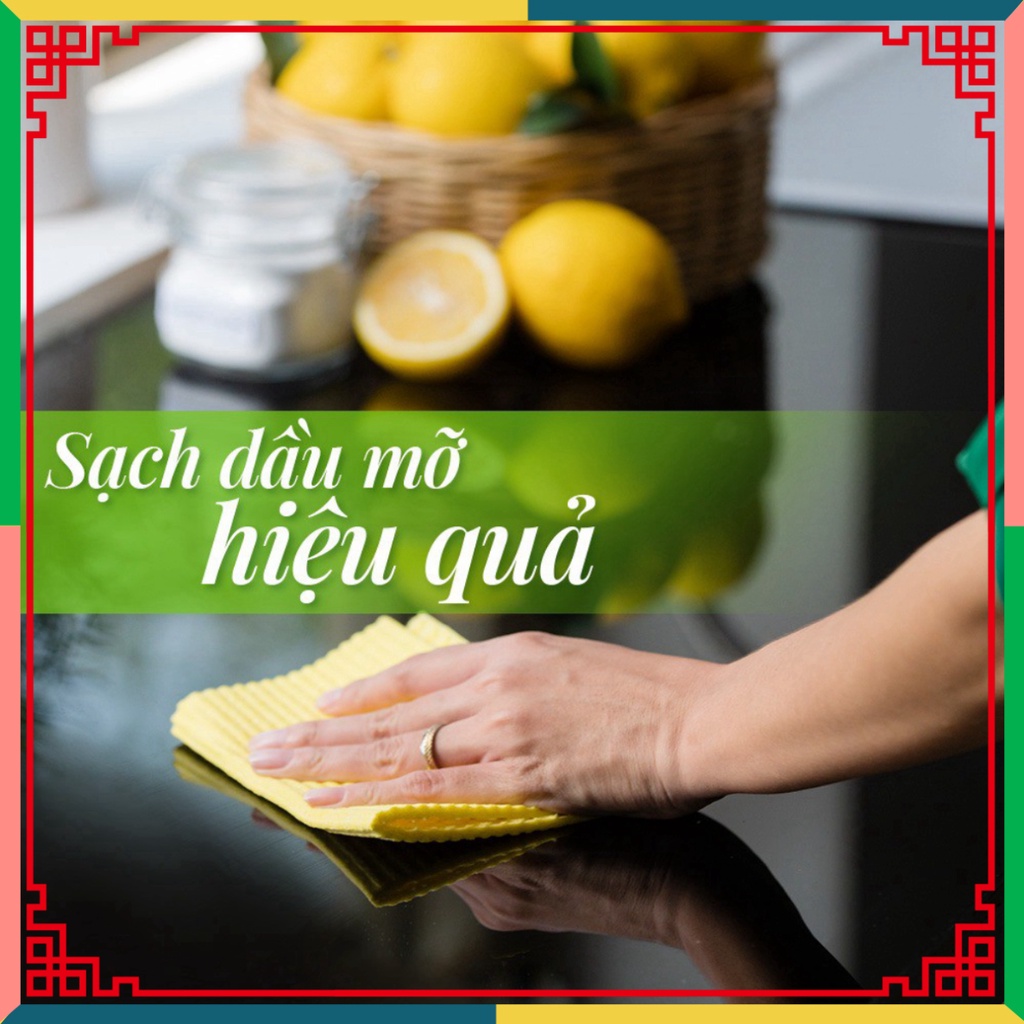 Nước lau bếp Sunlight Chanh & Baking soda|Phiên bản nâng cấp từ Cif|Đánh bay 100% dầu mỡ|Chai 500ml