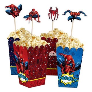 Set để bàn sinh nhật Spiderman cho bé trai