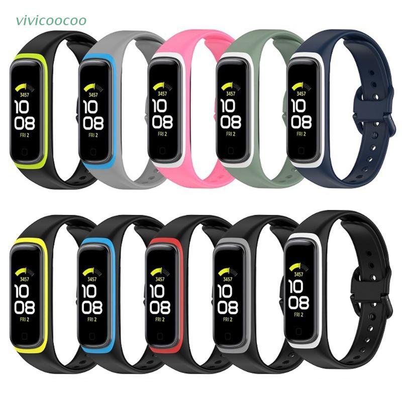 Dây Đeo Thay Thế Cho Đồng Hồ Thông Minh Galaxy Fit2 Sm-R220 10 Màu