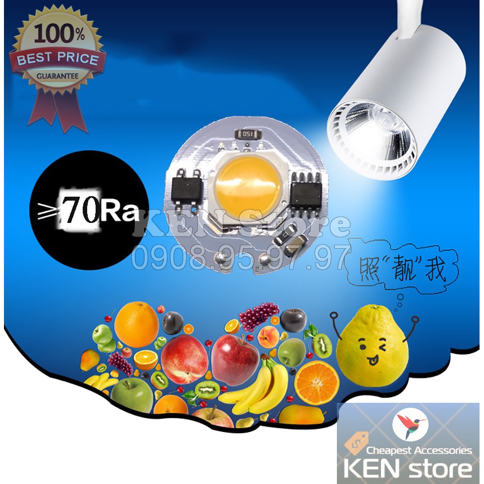 Bóng led, nhân led, chip led 3W 5W 7W 9W 220V AC | BigBuy360 - bigbuy360.vn