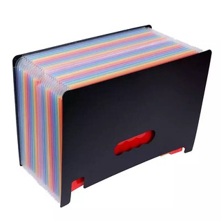 24 Pockets Expanding File Folder Large Space Design A4 Filing Folders Box File Business Home Office Document A_123LIFEVN