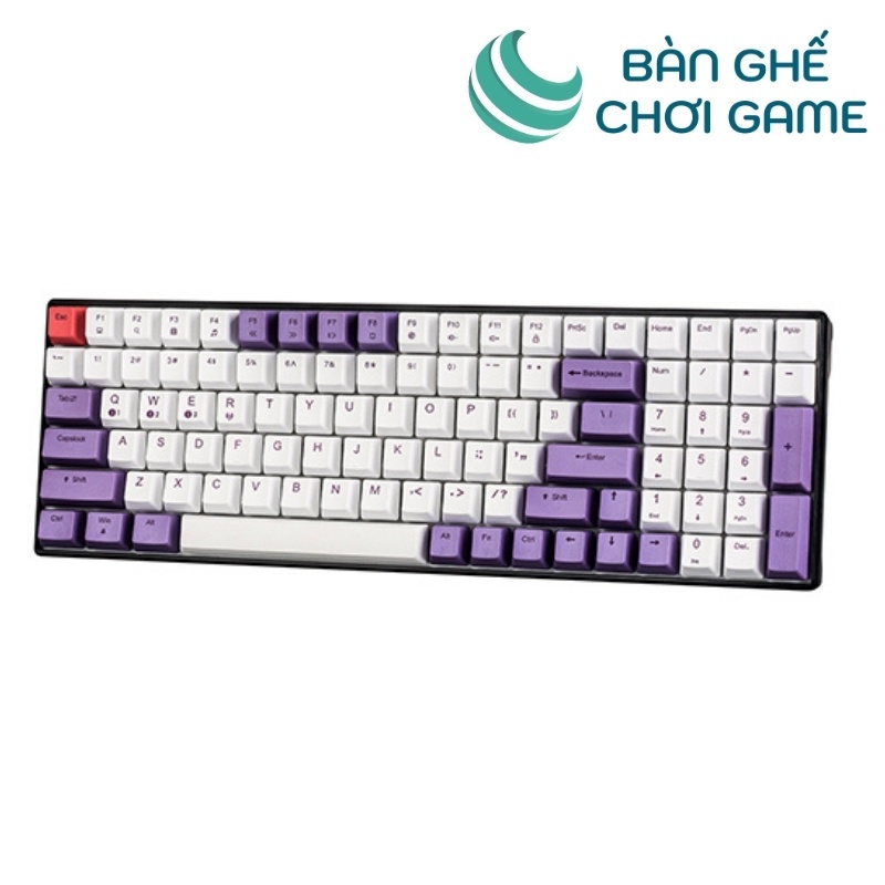 Bàn phím cơ không dây E-Dra EK396W Gateron  - Hàng chính hãng