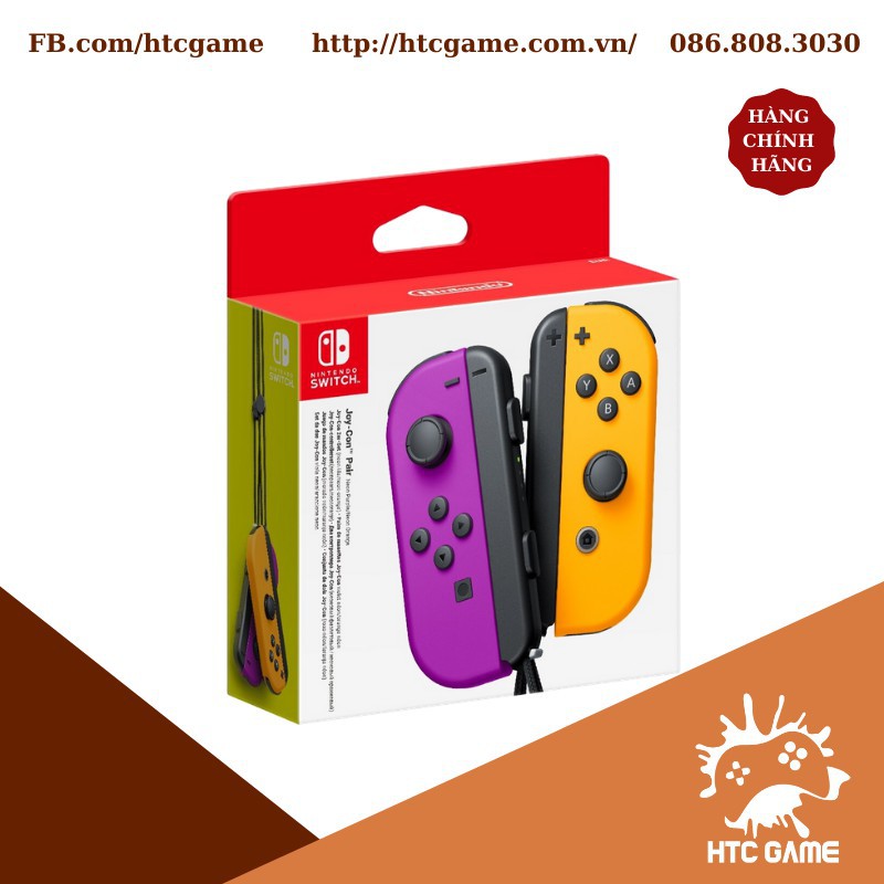 Tay Cầm Nintendo Switch Joy-Con Mới Full Box - Nhiều Màu