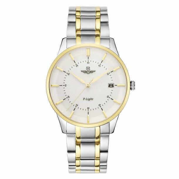 Đồng hồ SRWatch Nam Dây thép không gỉ - Năng lượng ánh sáng - SG10061.1202PL