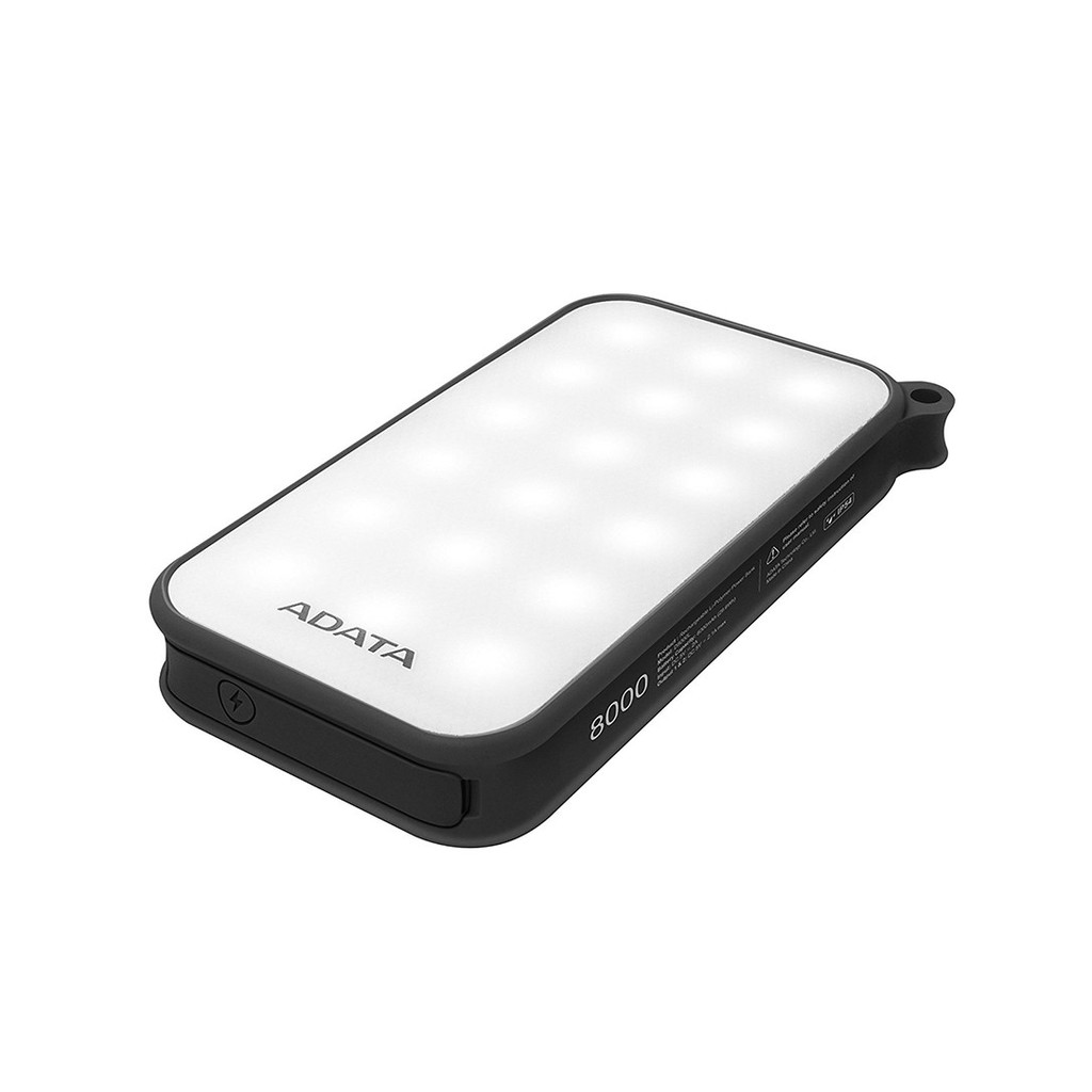 Pin sạc dự phòng 8000mAh ADATA D8000L (Cam) - Hãng phân phối chính thức