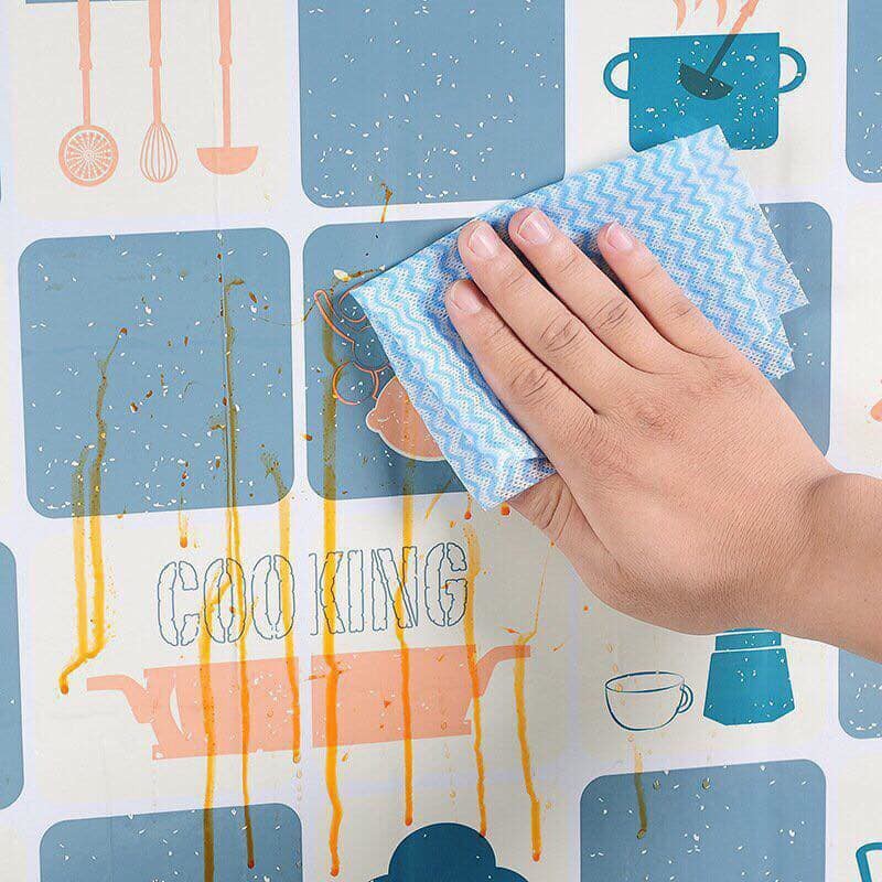 Giấy Dán Bếp Cách Nhiệt Chống Dầu Mỡ Hàng Cao Cấp Size 90x60 Cm