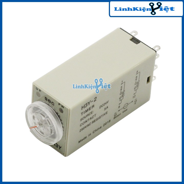 Relay Thời Gian Timer Omron H3Y-2 8P 24V