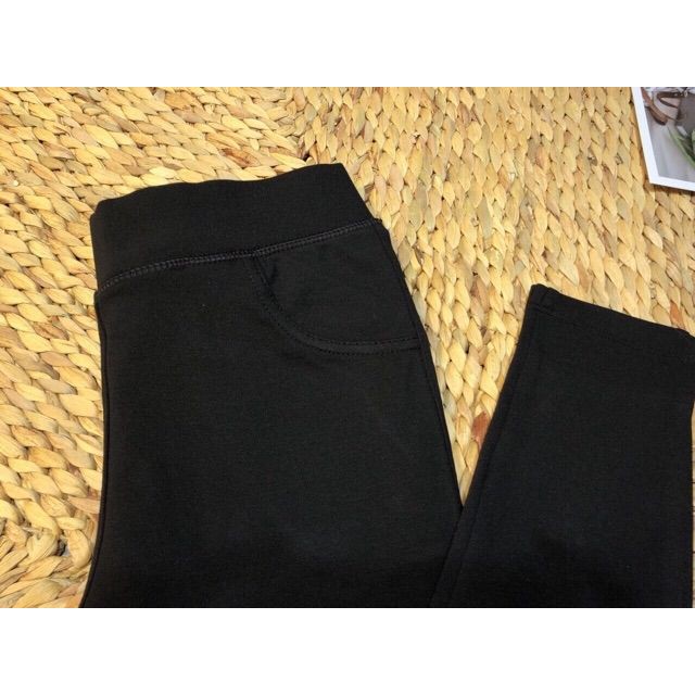 Quần Legging trơn 4 túi vải cotton dẻo | BigBuy360 - bigbuy360.vn