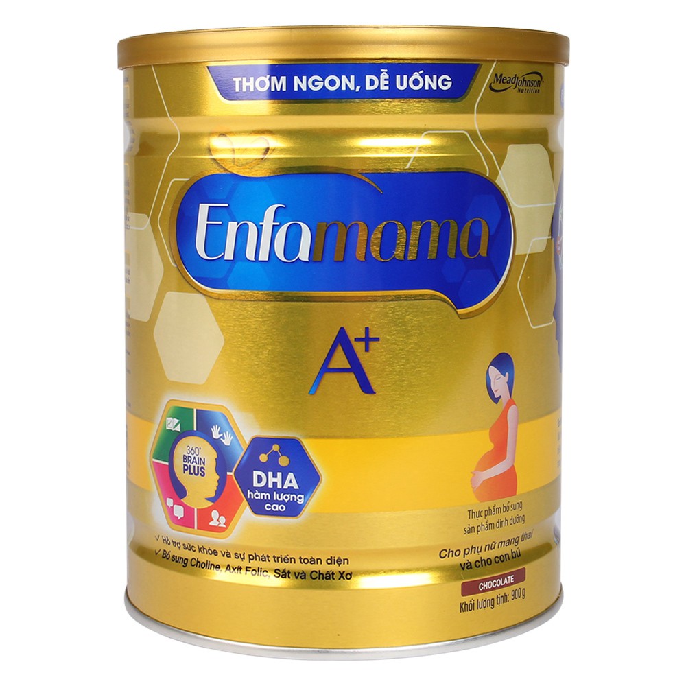 Sữa Enfamama A+ chocolate 900g