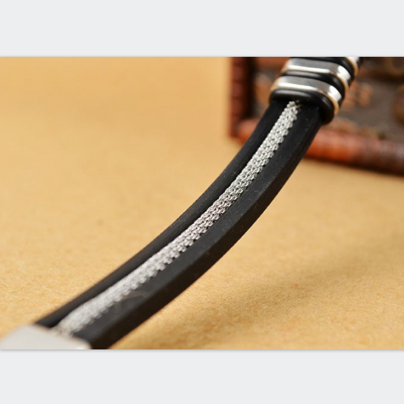 (MớI) Vòng Tay Da Pu ĐíNh Trang Trí ĐộC ĐáO