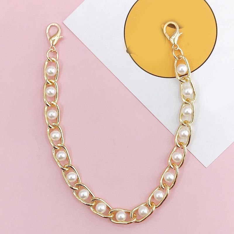 Women's Fashion Mobile Phone Lanyard Pearl Bag Chain