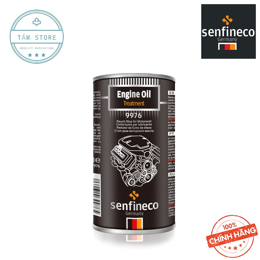 Phụ Gia Ổn Định Nhớt Senfineco 9976 – 300ML Engine Oil Treatment – Hàng Chính Hãng – TẤM STORE
