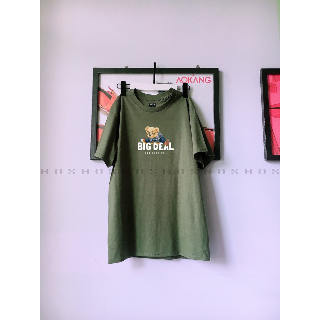 Áo thun Hos gấu - form unisex 100% cotton
