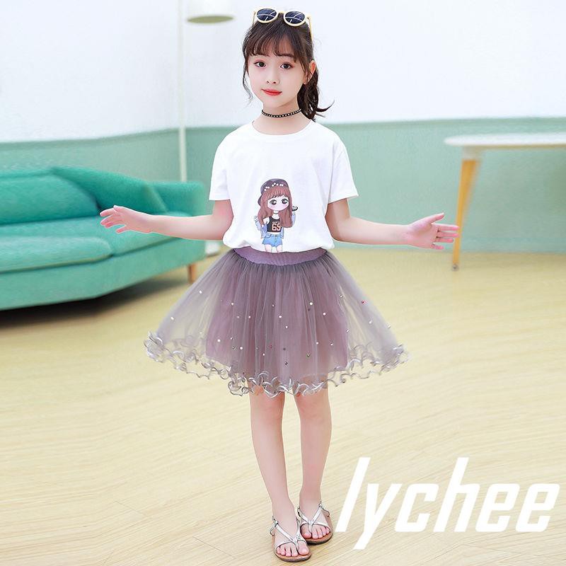 Chân váy xòe đáng yêu cho bé gái 1-10 tuổi