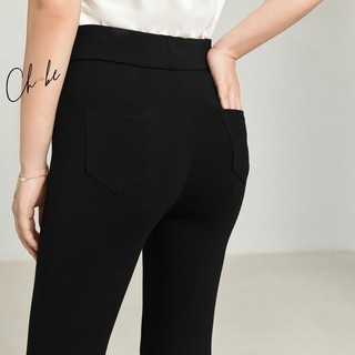 Quần legging nữ Choobe co giãn 4 hàng cao cấp chiều vải dày dặn quần thun ôm cạp cao | BigBuy360 - bigbuy360.vn